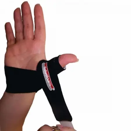 Patterson Medical Supply – Thumb Splint Large Left or Right Hand Black – 56089302