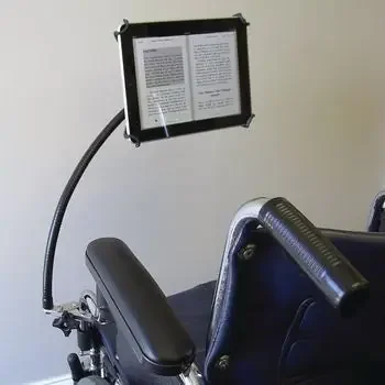 Patterson Medical Supply – Wheelchair Tab Grabber Tablet Computer and eReader For Wheelchair – 081598135