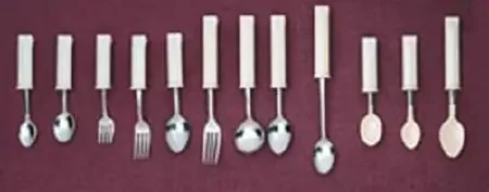Patterson Medical Supply – Youth Spoon General Purpose White Stainless Steel / Plastisol-Coated – 1198