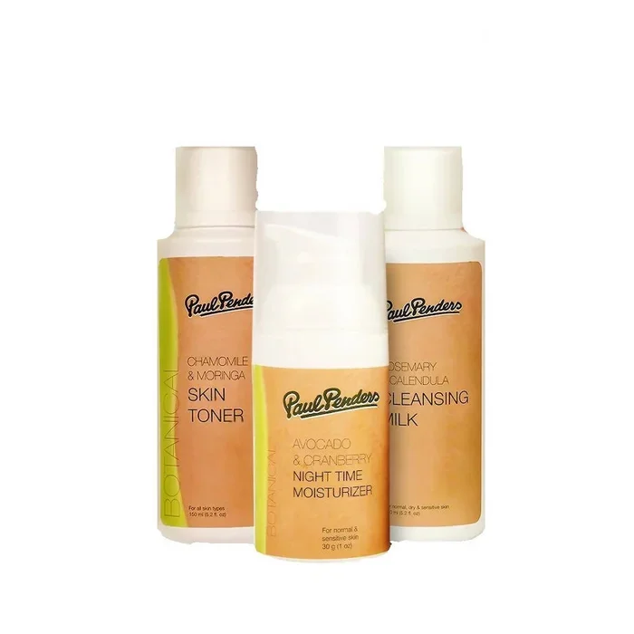 Paul Penders Botanical The Night Time Rejuvenation Set (Dry Skin Regime)