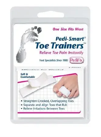Pedi-Smart Toe Trainers – Toe Splint One Size Fits Most Hook and Loop Closure Left or Right Foot – P51
