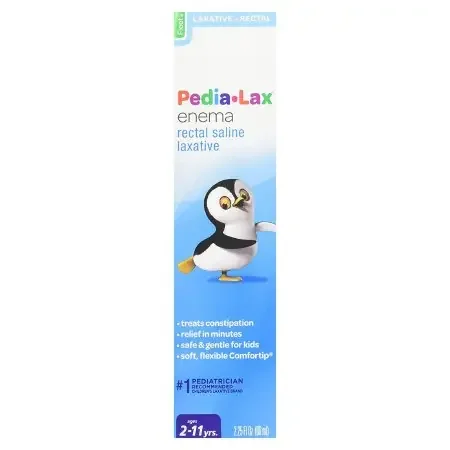 Pedia-Lax – Enema 2.25 oz. 19 Gram – 7 Gram Strength Monobasic Sodium Phosphate / Dibasic Sodium Phosphate – 00132020220