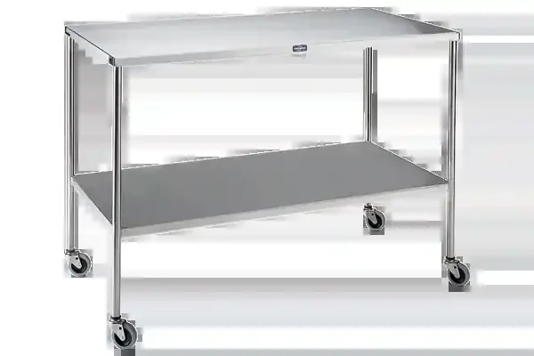 Pedigo Products – Instrument Table 60 L X 34 H Inch Stainless Steel 1 Shelf – SG-94-SS
