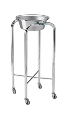 Pedigo Products – Solution Stand 7 Quart 1 Basin 33¾ Inch 13¾ X 14 Inch – P-1078-SS