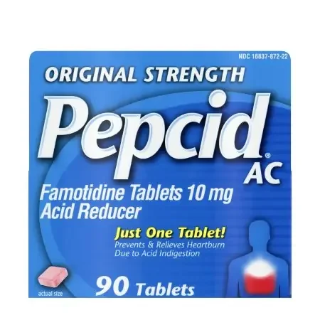 Pepcid AC – Antacid 10 mg Strength Tablet 90 per Bottle – 48726700