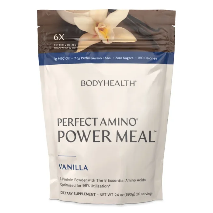 Perfect Amino® Power Meal (Vanilla) -20 servings- by BODYHEALTH