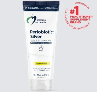 PerioBiotic Silver Toothpaste – Lemon flavor (4oz) *