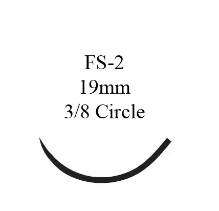 Perma-Hand – Suture with Needle Nonabsorbable Coated Black Suture Braided Silk Size 4 – 0 18 Inch Suture 1-Needle 19 mm Length 3/8 Circle Reverse Cutting Needle – 683G