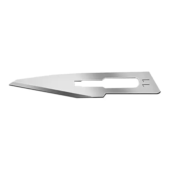 Personna MicroCoat – Surgical Blade Coated Stainless Steel No. 11 Sterile Disposable Individually Wrapped – 76-0411-0000