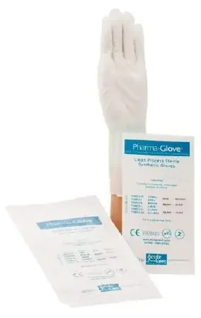 Pharma-Gloves – Exam Glove Medium Sterile Pair Nitrile Extended Cuff Length Smooth White Chemo Tested – 09492229344