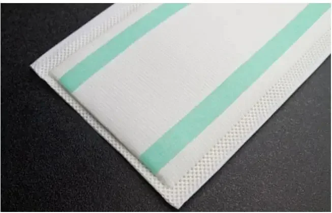 PharmaMOP SingleSTEP Sahara – Cleanroom Wet Mop Pad Green / White Microfiber / Polyester / Foam Disposable – 19304840