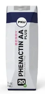 Phenactin AA Plus – PKU Oral Supplement Berry Flavor 8.5 oz. Carton Ready to Use – 37005