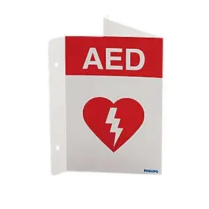 Philips – Door / Wall Sign First Aid Sign AED – 989803170921