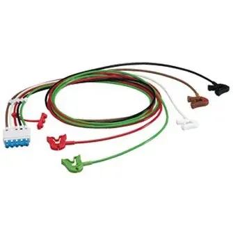 Philips Healthcare – ECG Cable Set 1.6 Meter, 5-Leads, With Grabber For M1663A, M1949A, M1976A – 989803125841