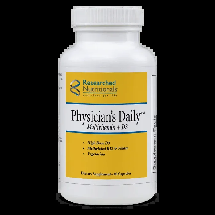 Physician’s Daily™ Multivitamin + D3 – 60 Capsules *