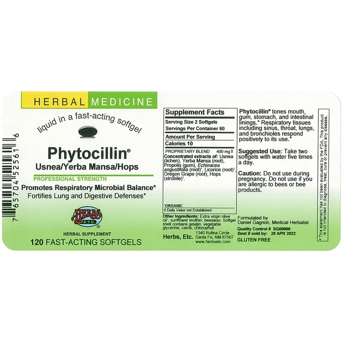 Phytocillin softgel