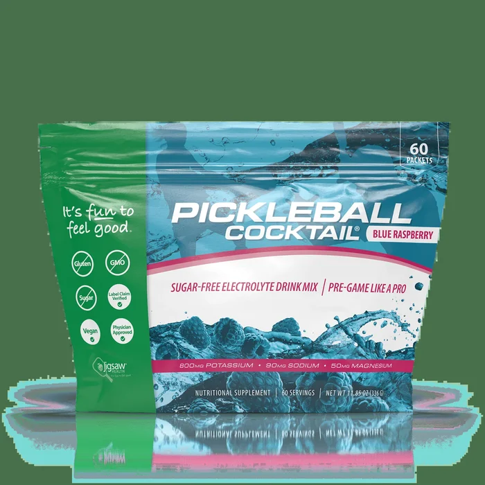Pickleball Cocktail Blue Raspberry (60 packets) by Jigsaw Health