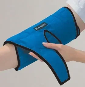 Pil-O-Splint – Elbow Support Standard Compression Strap Closure Adjustable Left or Right Elbow 9-1/2 to 11 Inch Circumference Blue – 51329