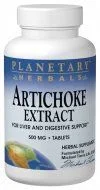 Planetary Herbals – Artichoke Extract 500 mg 120 Tablets