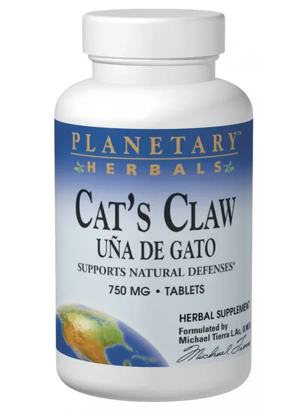 Planetary Herbals, Cat’s Claw 750mg, 90 ct