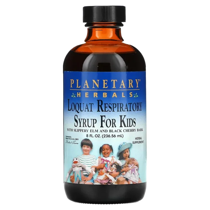 Planetary Herbals, Loquat Respiratory for Kids, 8