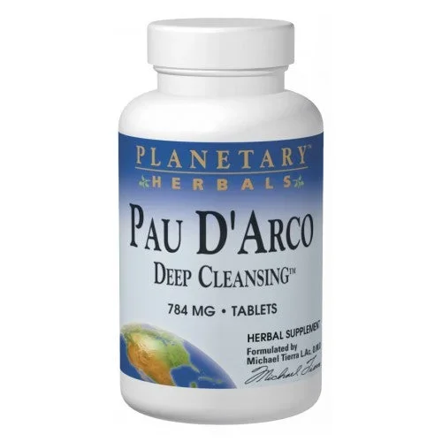 Planetary Herbals, Pau D’Arco Deep Cleansing, 735 Mg, 150 Tabs