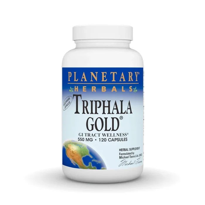 Planetary Herbals Triphala Gold 550mg 120 VegCap
