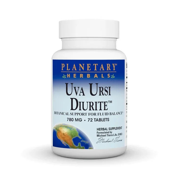 Planetary Herbals Uva Ursi Diurite 72 Tablet