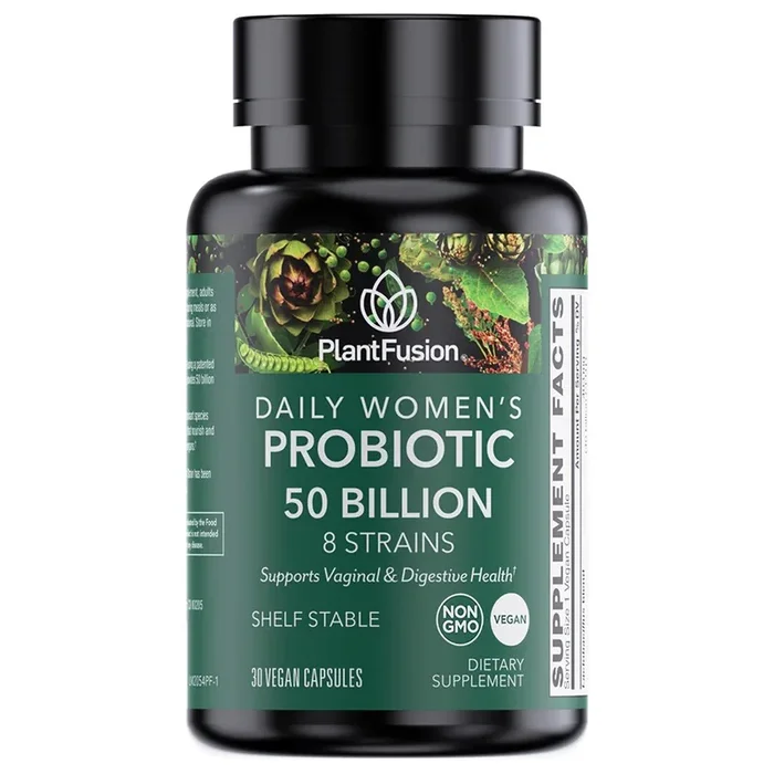 PlantFusion Vegan Daily Women’s 50 Billion Probiotic 30 VegCap
