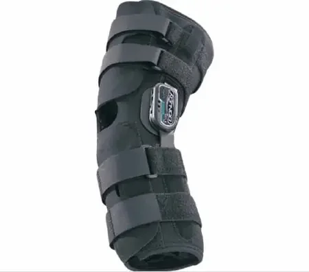 Playmaker – Knee Brace Medium Pull-On / Hook and Loop Strap Closure 18-1/2 to 21 Inch Circumference Left or Right Knee – 11-1395-3