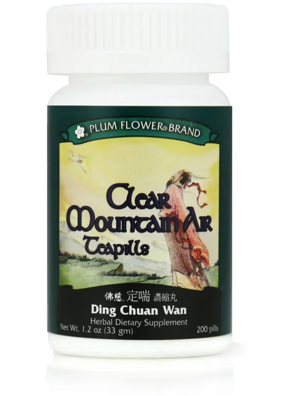 Plum Flower, Clear Mountain Air Formula, Ding Chuan Wan, 200 ct
