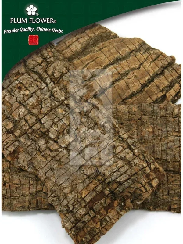 Plum Flower, Du Zhong, medium, Eucommia ulmoides bark, Whole Herb, 500 grams