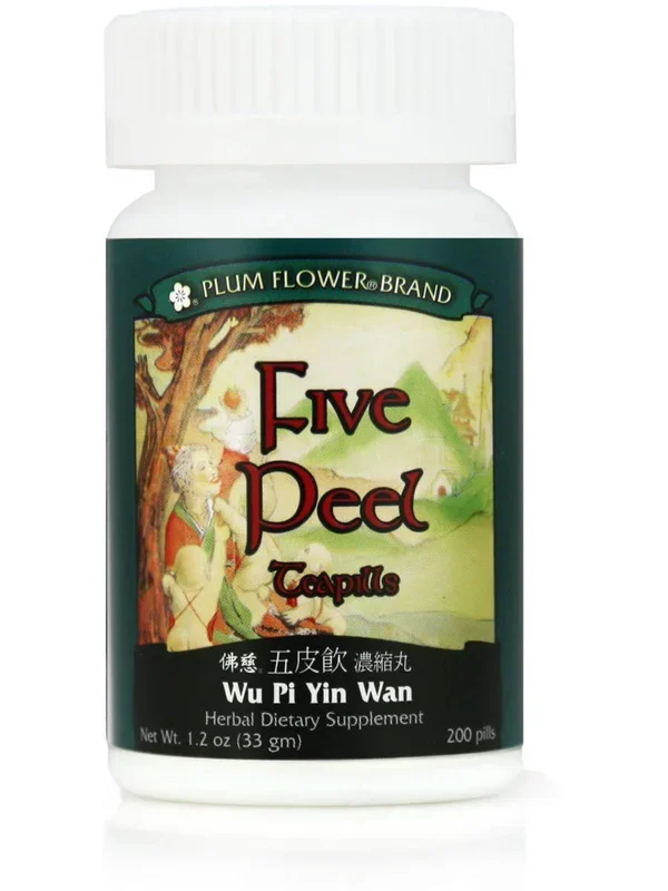 Plum Flower, Five Peel Formula, Wu Pi Yin Wan, 200 ct