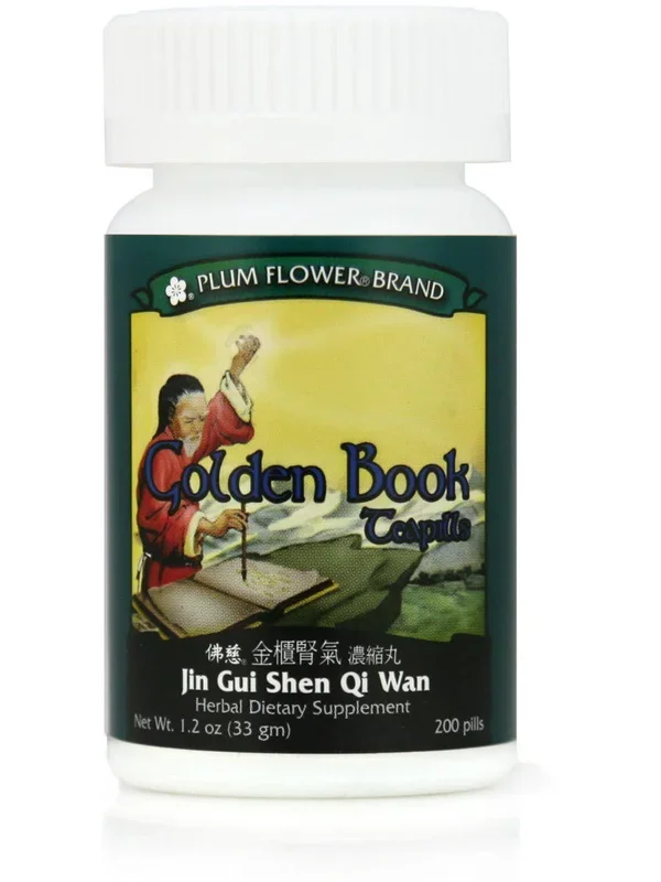 Plum Flower, Golden Book, Jin Gui Shen Qi Wan, 200 ct