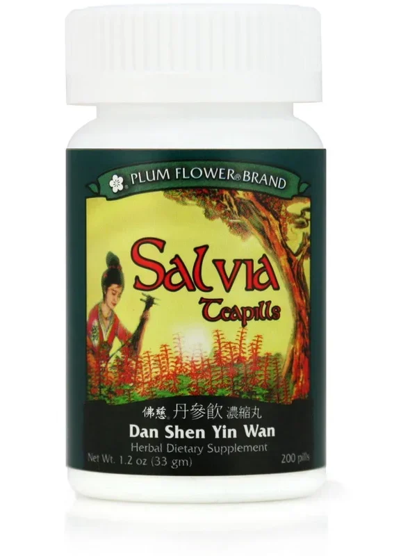 Plum Flower, Salvia Formula, Dan Shen Yin Wan, 200 ct