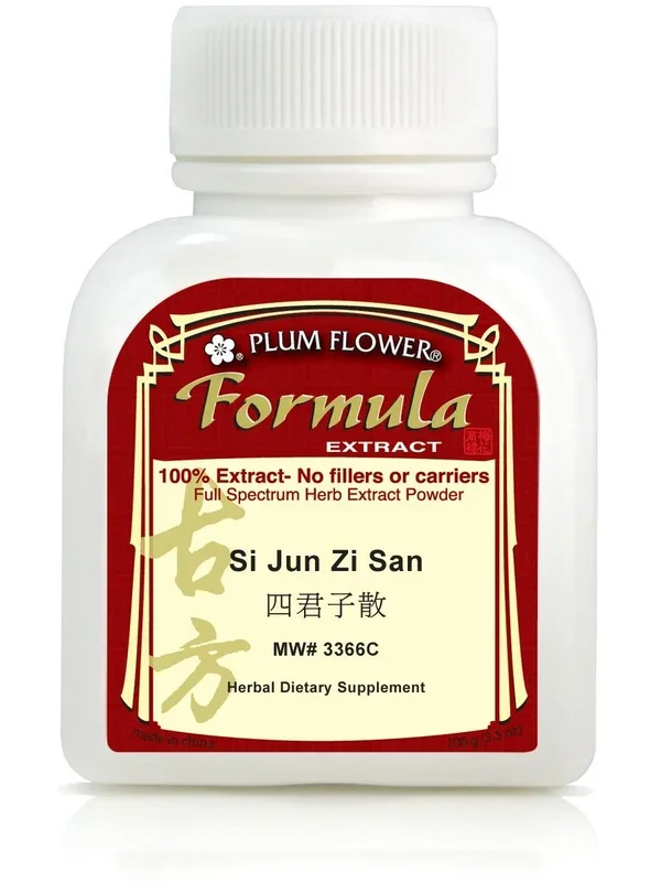 Plum Flower, Si Jun Zi San, 100 grams extract powder