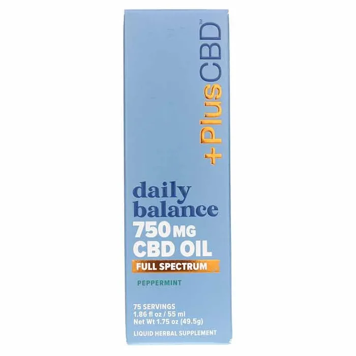 PlusCBD Oil Full Spectrum Hemp Extract 750 Mg Extra Strength