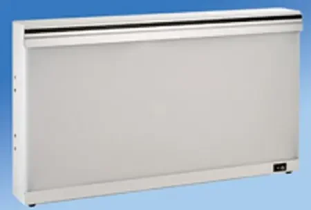 Podo-Lite – X-Ray Illuminator 1 Bank 1 Tier 2 Lamp 20 W Desk Mount / Recessed Mount / Wall Mount 3-1/4 X 13.5 X 24-1/4 Inch White One, 12 X 24 Inch Film – 21506-N