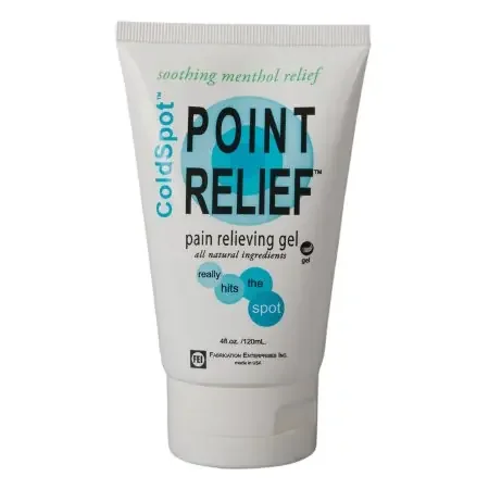 Point Relief ColdSpot – Topical Pain Relief 0.06% – 12% Strength Menthol / Methyl Salicylate Topical Gel 4 oz. – 11-0730-1