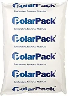 PolarPack – Refrigerant Gel Pack 5/8 X 3-1/4 X 4 Inch, 3 oz., Reusable For Providing Reliable Temperature Sensitive Protection for Safe Transport of Food, Pharmaceutical and Medical Products – PP3