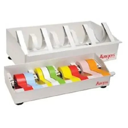 PolarSafe – Label Dispenser 6 X 8-1/2 X 14 Inch Desktop Manual Pull Metal Labeling Tape Dispenser, Large For use with all Polar Labels and Rolls – 0439693