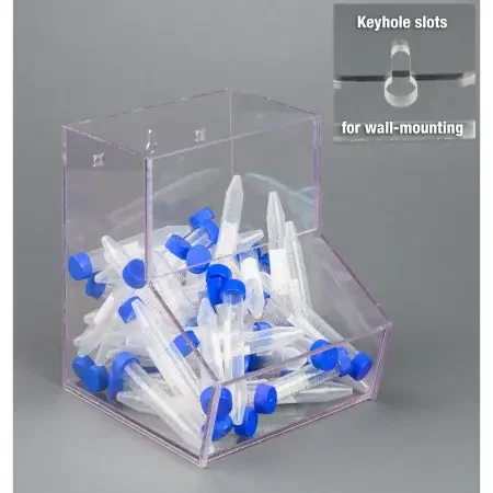 Poltex – Bulk Bin Clear PETG 3.9 X 7.4 X 7.4 X 8.7 Inch – BULKMOUNT-W