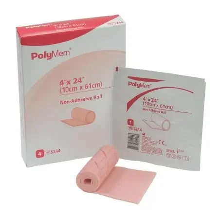 PolyMem – Foam Dressing 4 X 24 Inch Roll Non-Adhesive without Border Sterile – 5244