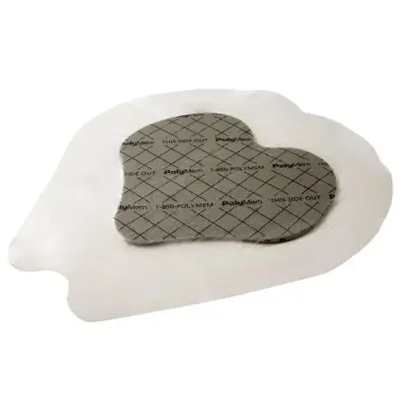 PolyMem Silver – Silver Foam Dressing 7-1/5 X 7-4/5 Inch Sacral Sterile – 1249