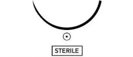 Polysorb – Suture Loop with Needle Absorbable Coated Violet Suture Braided Polyester Size 0 60 Inch Suture 1-Needle 37 mm Length 1/2 Circle Taper Point Needle – CL-871-L