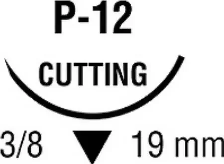 Polysorb – Suture with Needle Absorbable Coated Undyed Suture Braided Polyester Size 3 – 0 30 Inch Suture 1-Needle 19 mm Length 3/8 Circle Reverse Cutting Needle – SL-5638