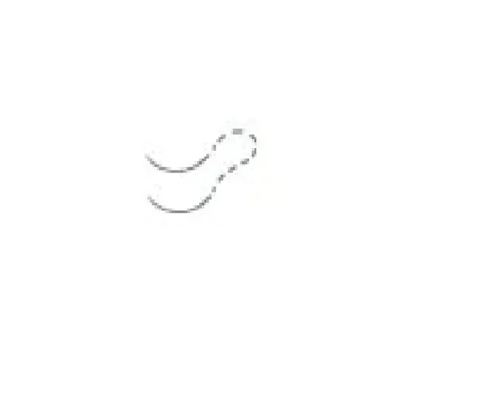 PolySyn – Suture with Needle Absorbable Coated Violet Suture Braided Polyglycolic Acid Suture Size 5 – 0 12 Inch Suture Double-Armed 8 mm Length 1/4 Circle Side Cutting Lancet Needle – G553N