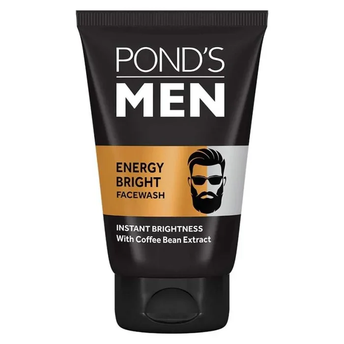 Ponds Men Energy Bright Anti – Dullness Face Wash With Coffee Bean
