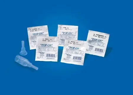 Pop-On – Male External Catheter Self-Adhesive Strip Silicone Medium – 32102
