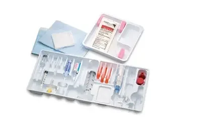 Portex – Epidural Tray Single Shot Tuohy, Fixed Wing 17 Gauge 3-1/2 Inch – 4976-17